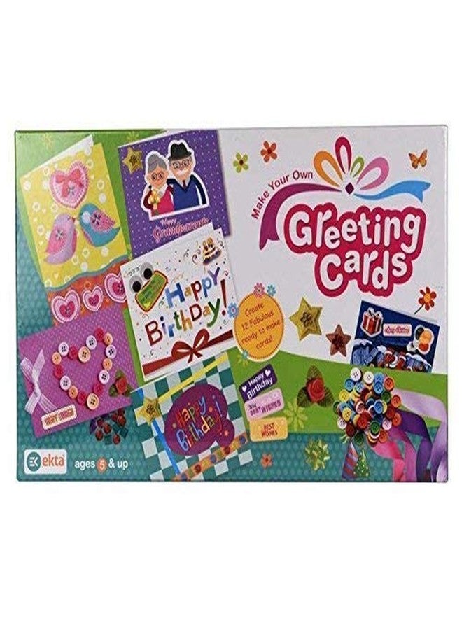 Ekta Greeting Cards Decoration Material to Make Your Own Greetings Kits for Boys and Girls - Image 1